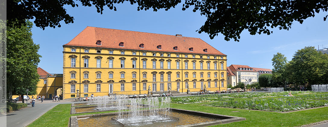 Fountain in front of castle